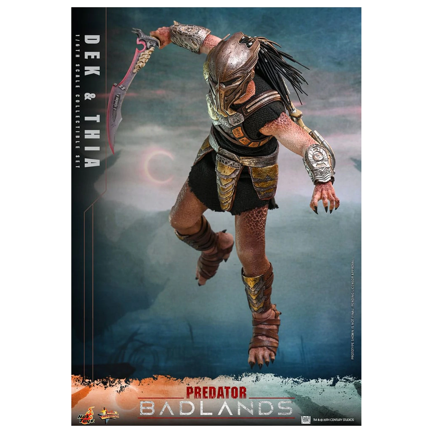 Predator: Badlands Movie Masterpiece akční figurka 1/6 Dek & Thia 30 cm fotografii produktu