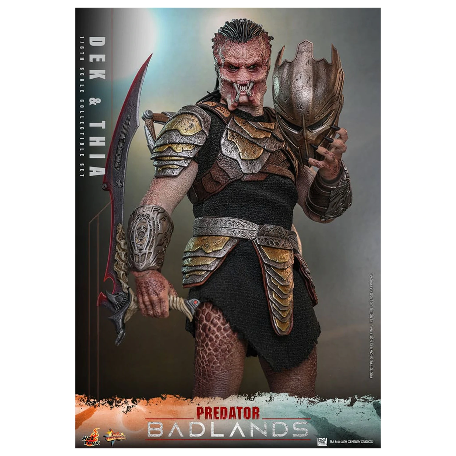 Predator: Badlands Movie Masterpiece akční figurka 1/6 Dek & Thia 30 cm fotografii produktu