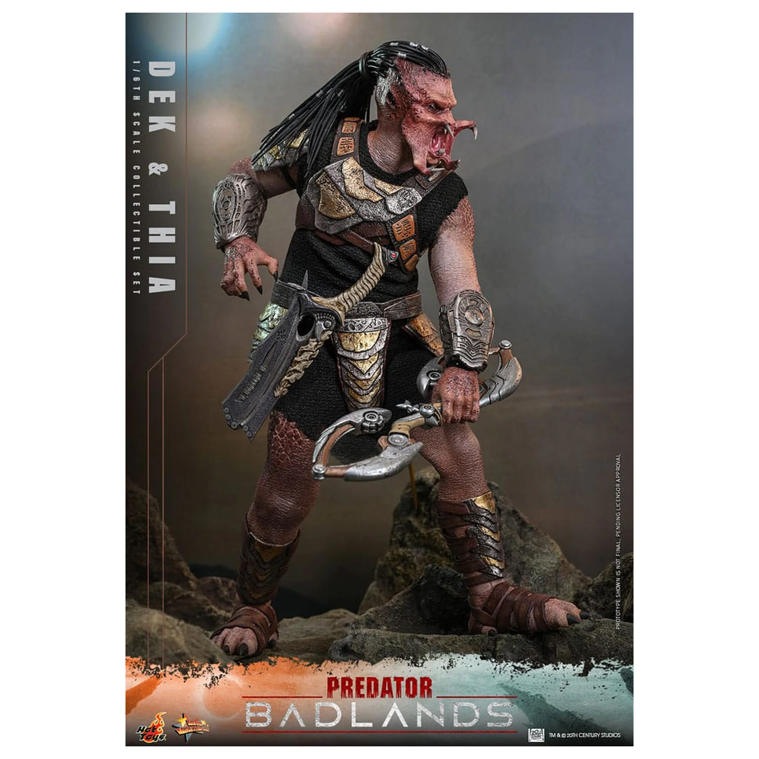 Predator: Badlands Movie Masterpiece akční figurka 1/6 Dek & Thia 30 cm fotografii produktu
