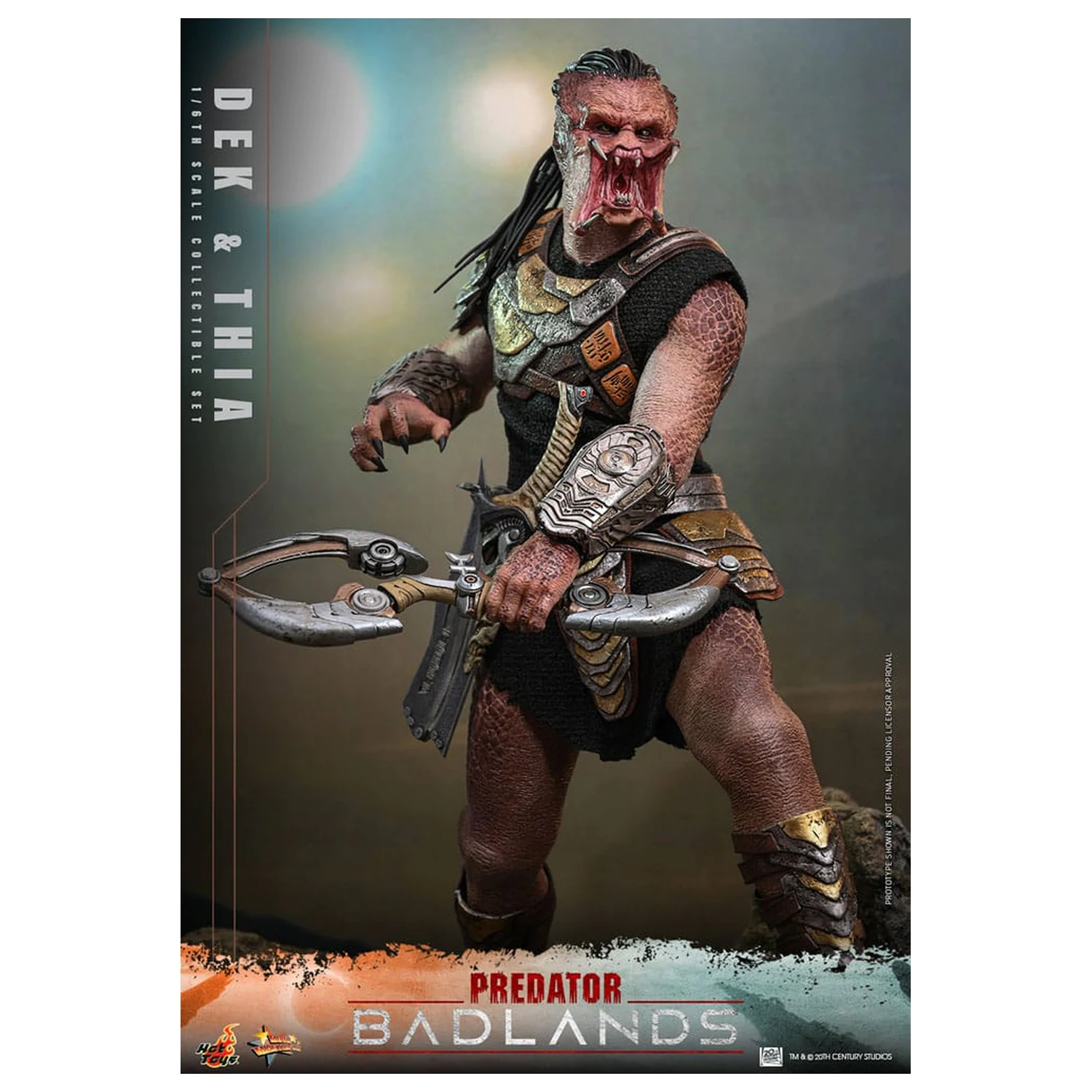 Predator: Badlands Movie Masterpiece akční figurka 1/6 Dek & Thia 30 cm fotografii produktu
