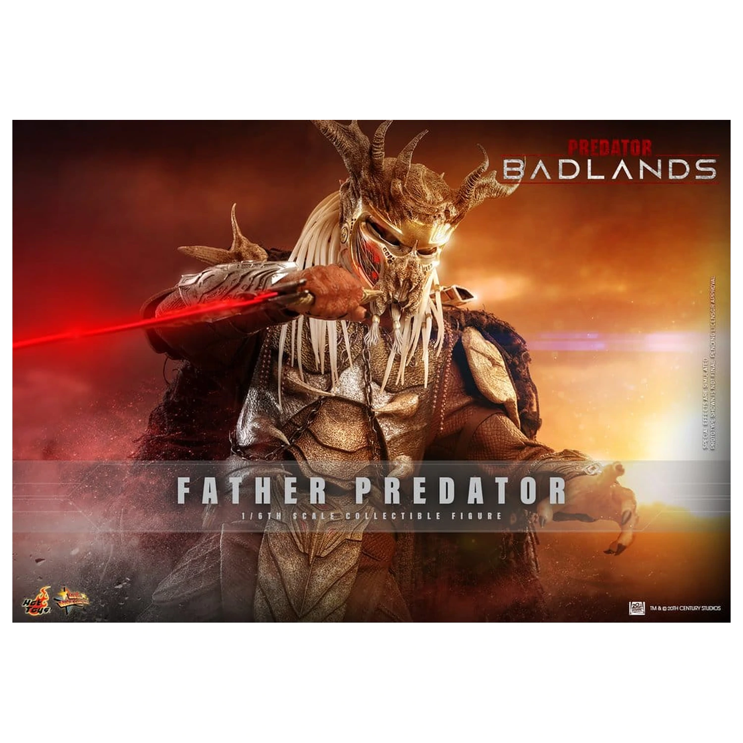Predator: Badlands Movie Masterpiece akční figurka 1/6 Njohrr 36 cm fotografii produktu