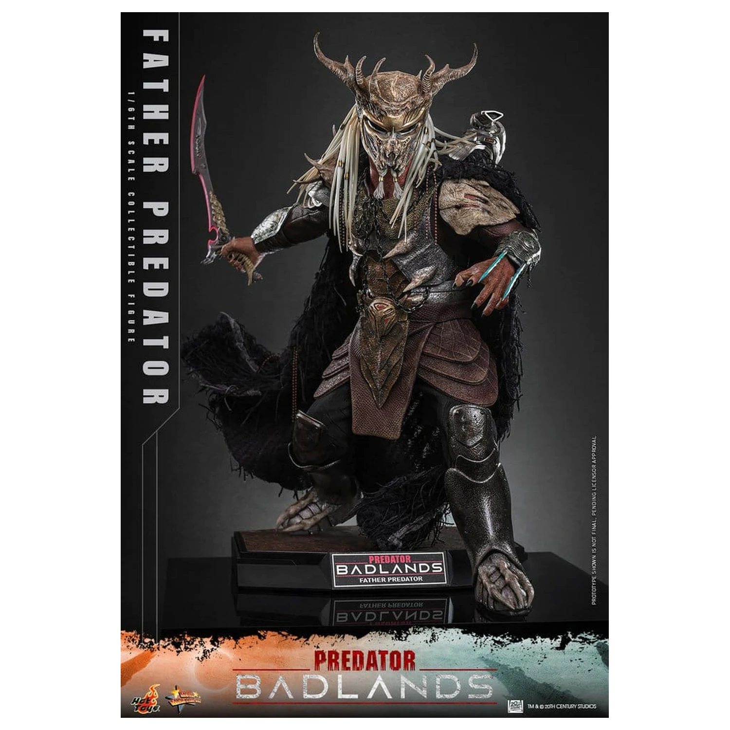 Predator: Badlands Movie Masterpiece akční figurka 1/6 Njohrr 36 cm fotografii produktu