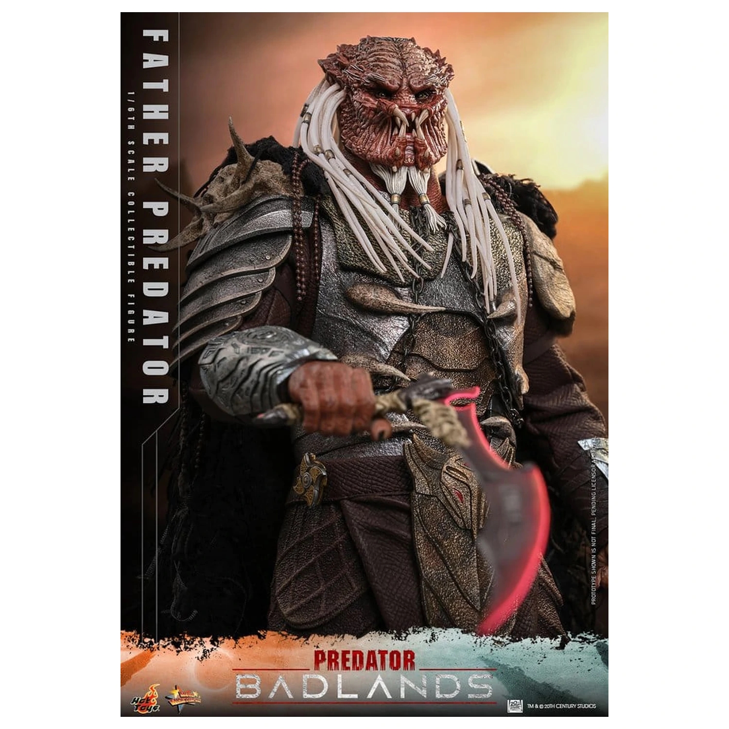 Predator: Badlands Movie Masterpiece akční figurka 1/6 Njohrr 36 cm fotografii produktu