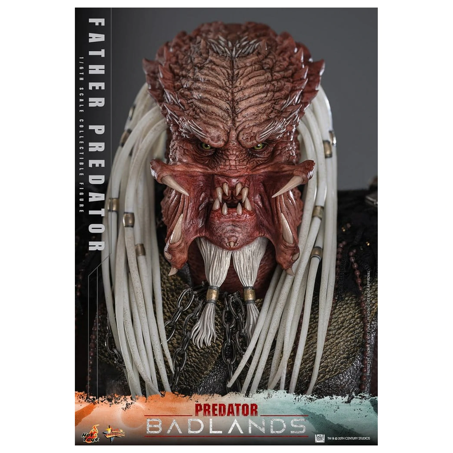 Predator: Badlands Movie Masterpiece akční figurka 1/6 Njohrr 36 cm fotografii produktu