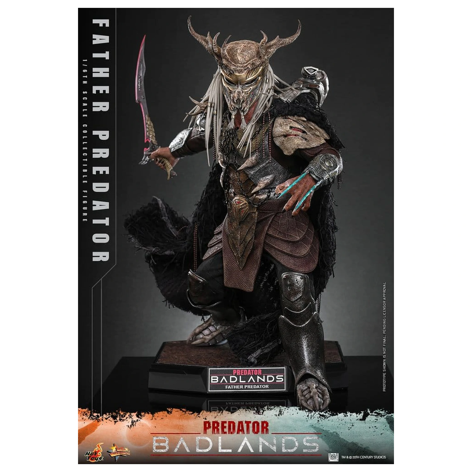 Predator: Badlands Movie Masterpiece akční figurka 1/6 Njohrr 36 cm fotografii produktu