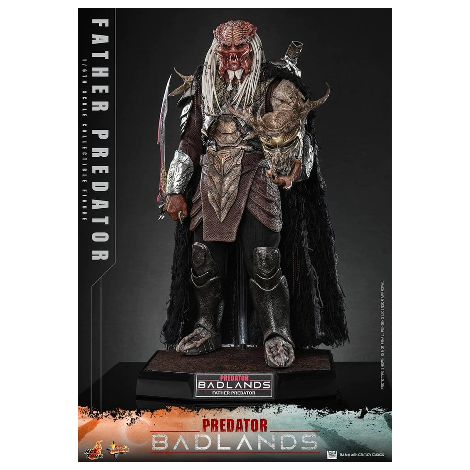 Predator: Badlands Movie Masterpiece akční figurka 1/6 Njohrr 36 cm fotografii produktu