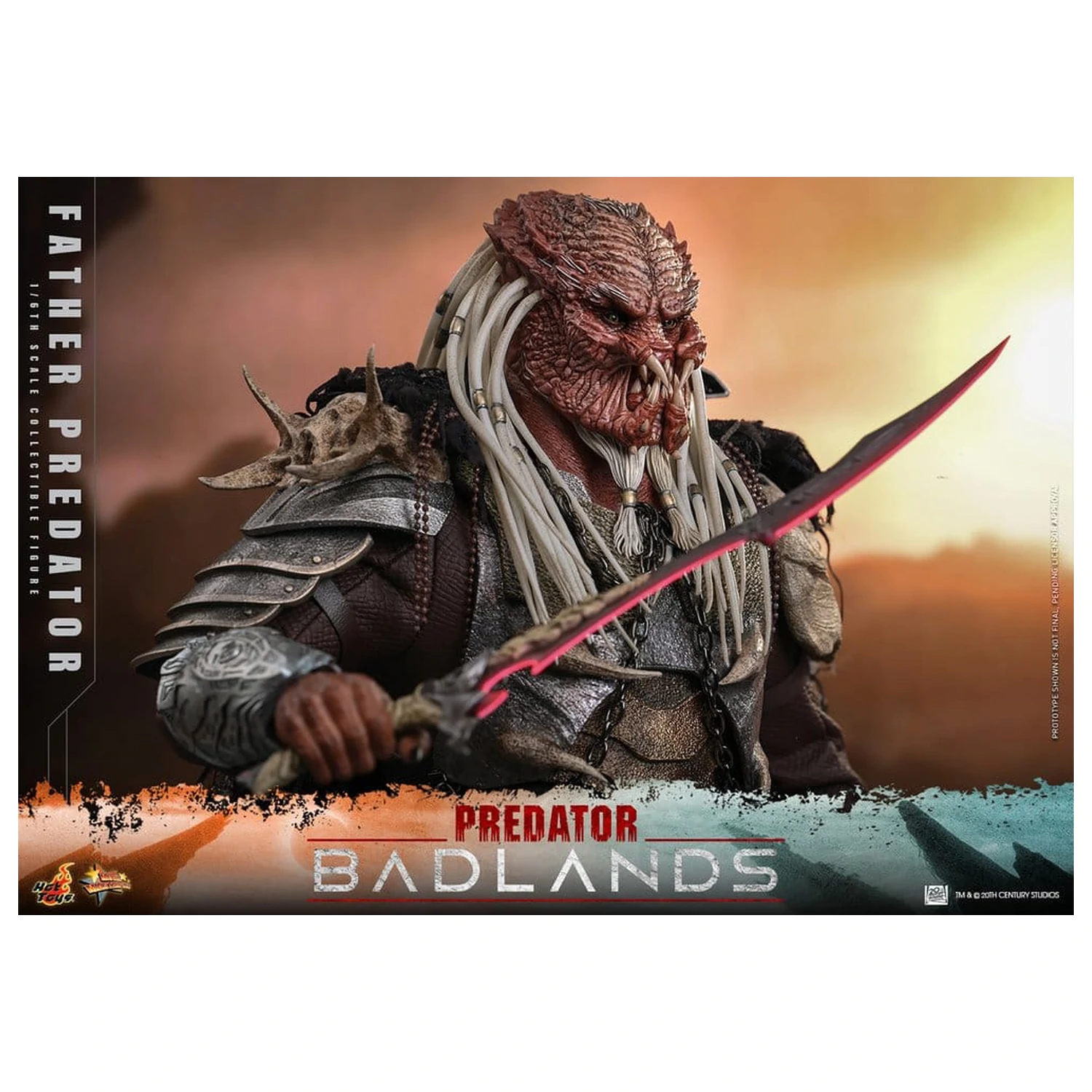 Predator: Badlands Movie Masterpiece akční figurka 1/6 Njohrr 36 cm fotografii produktu