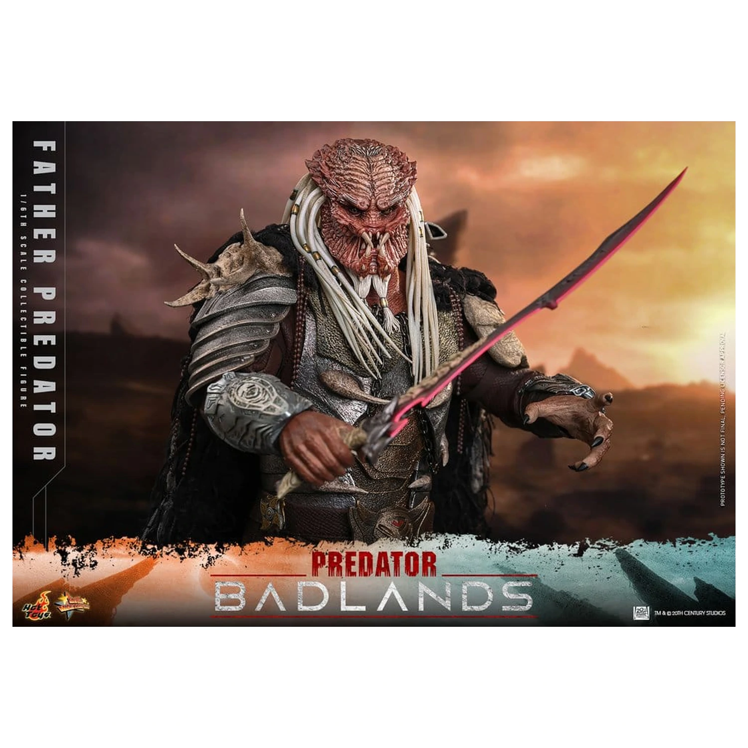 Predator: Badlands Movie Masterpiece akční figurka 1/6 Njohrr 36 cm fotografii produktu