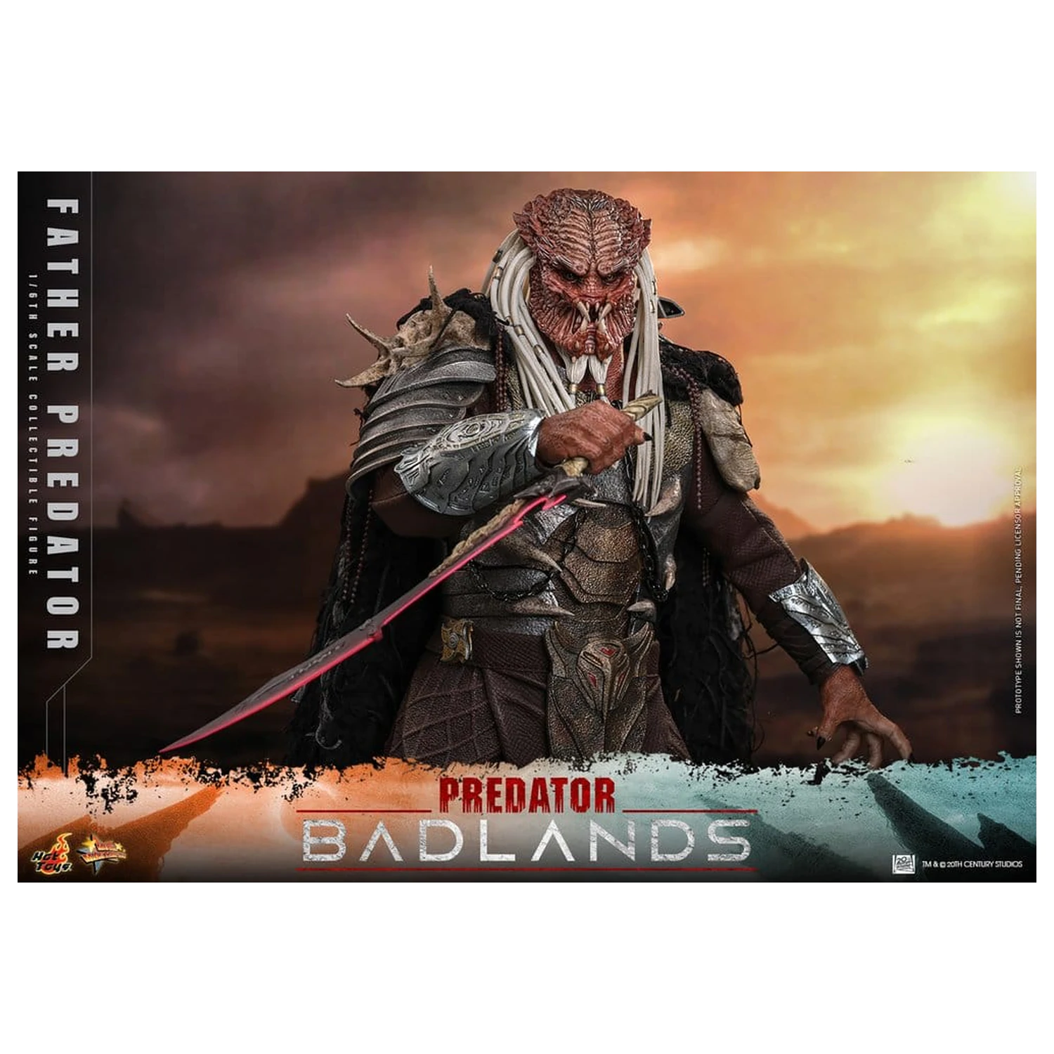 Predator: Badlands Movie Masterpiece akční figurka 1/6 Njohrr 36 cm fotografii produktu