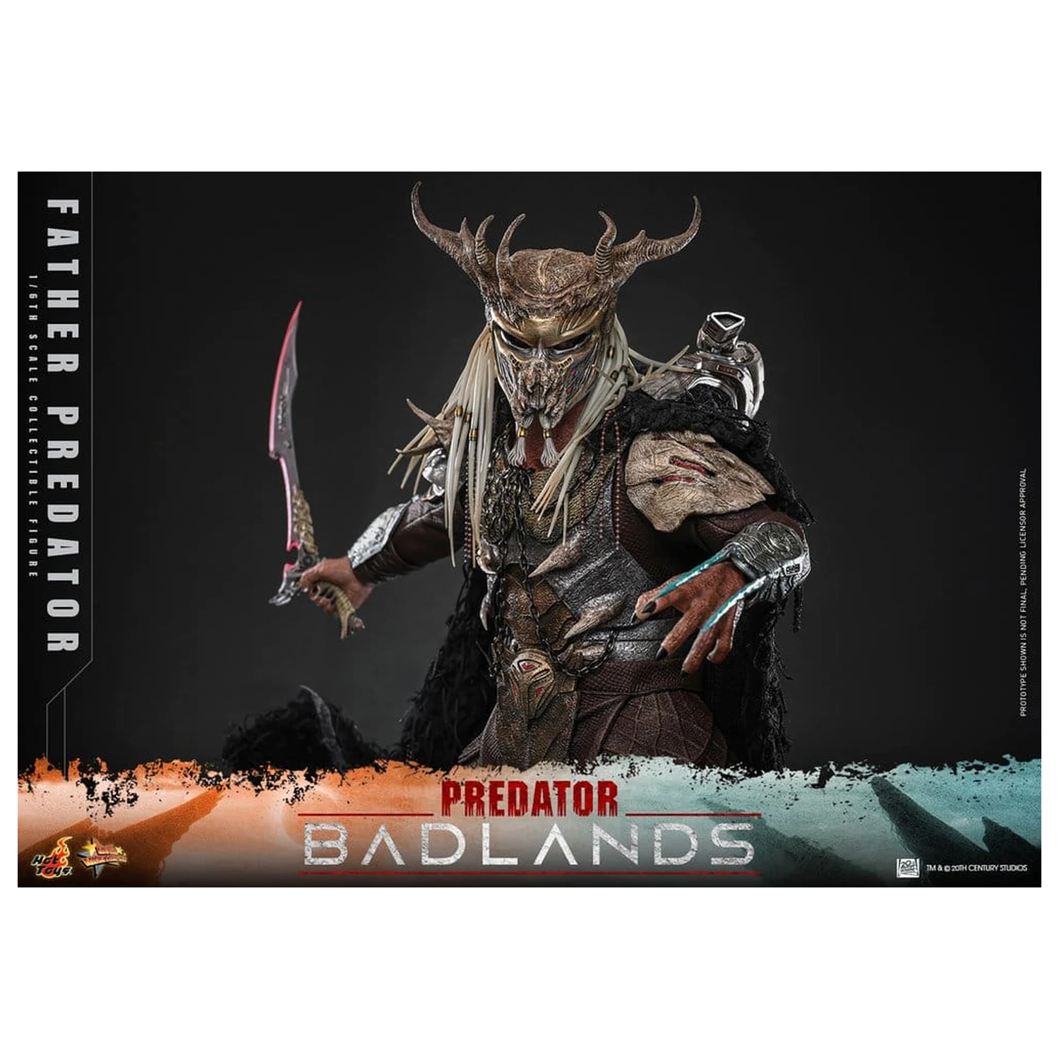 Predator: Badlands Movie Masterpiece akční figurka 1/6 Njohrr 36 cm fotografii produktu