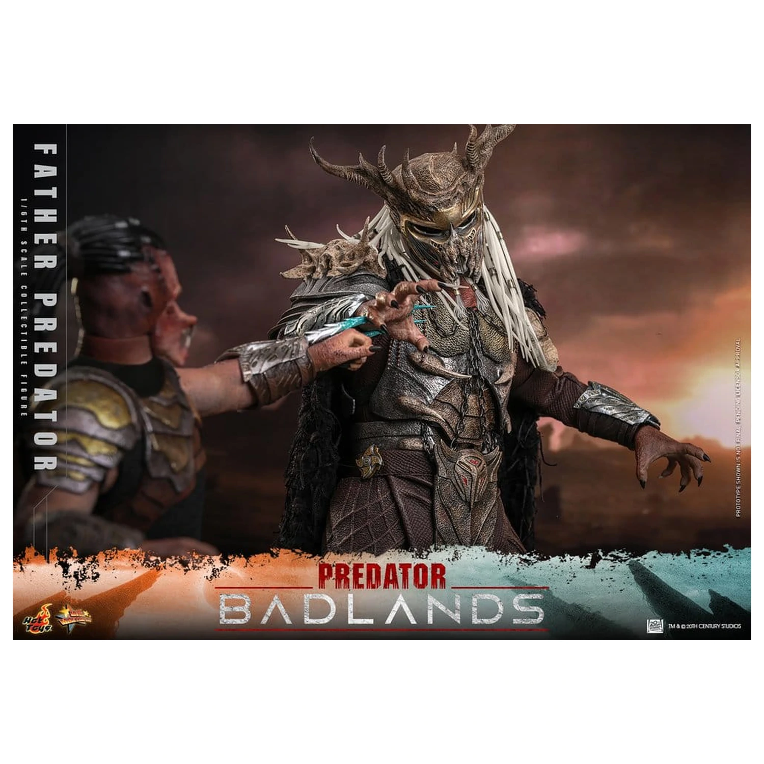 Predator: Badlands Movie Masterpiece akční figurka 1/6 Njohrr 36 cm fotografii produktu