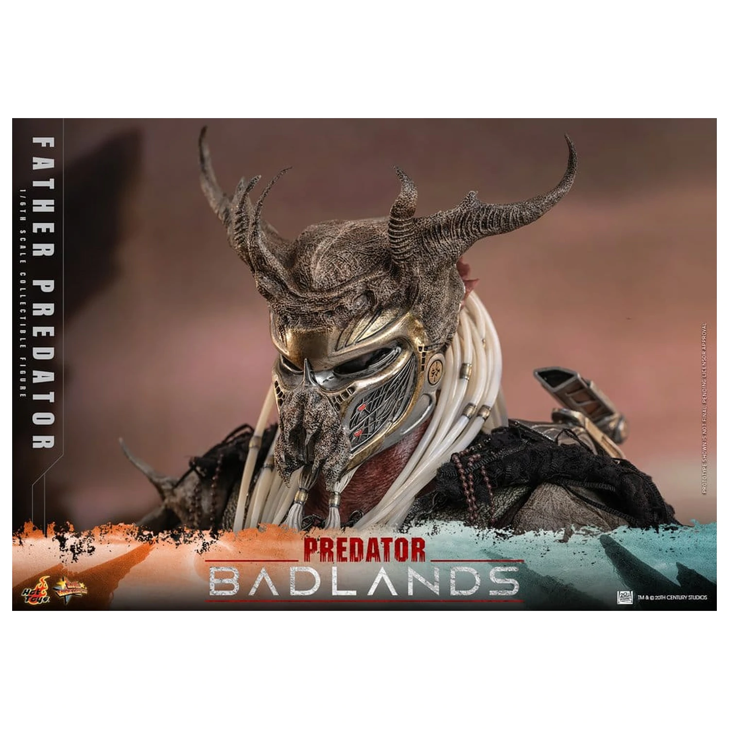 Predator: Badlands Movie Masterpiece akční figurka 1/6 Njohrr 36 cm fotografii produktu