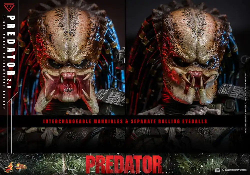 Predator Movie Masterpiece Akční figurka 1/6 Predator (2.0) 34 cm fotografii produktu