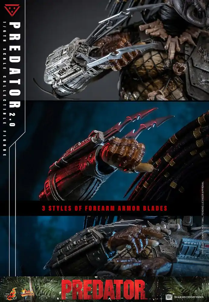 Predator Movie Masterpiece Akční figurka 1/6 Predator (2.0) 34 cm fotografii produktu
