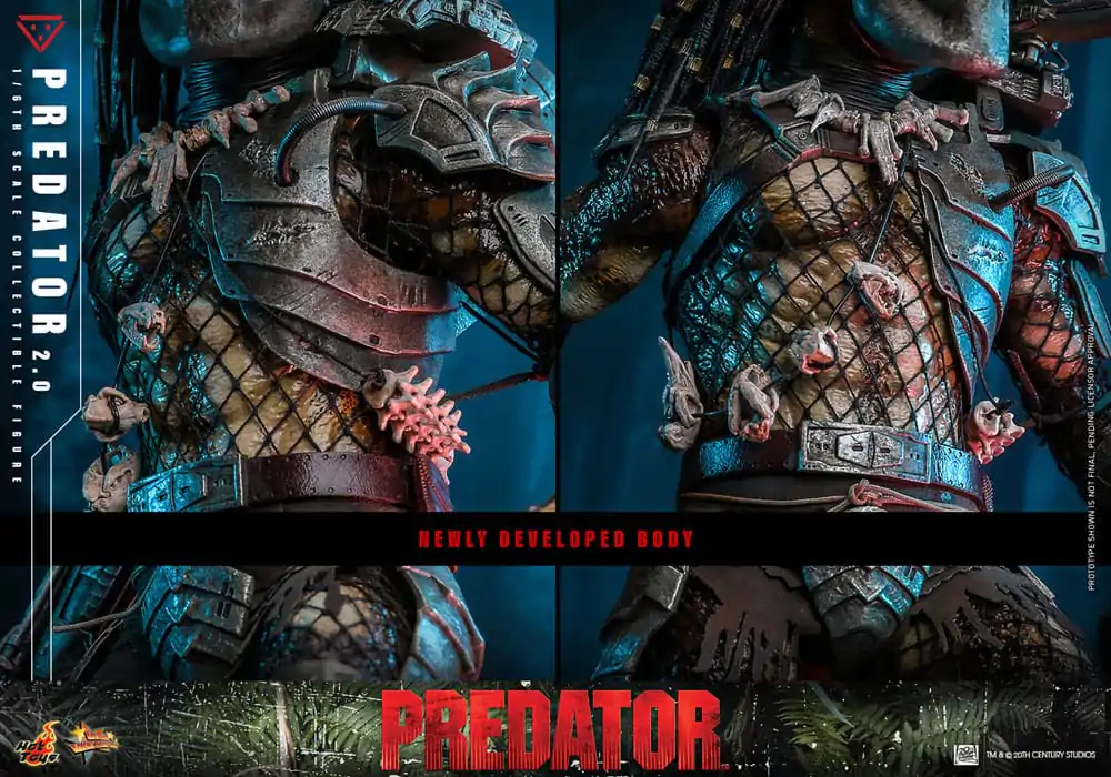 Predator Movie Masterpiece Akční figurka 1/6 Predator (2.0) 34 cm fotografii produktu
