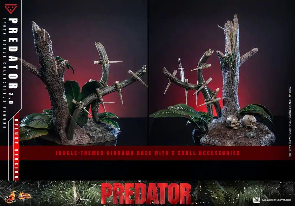 Predator Movie Masterpiece Akční figurka 1/6 Predator (2.0) Deluxe verze 34 cm fotografii produktu