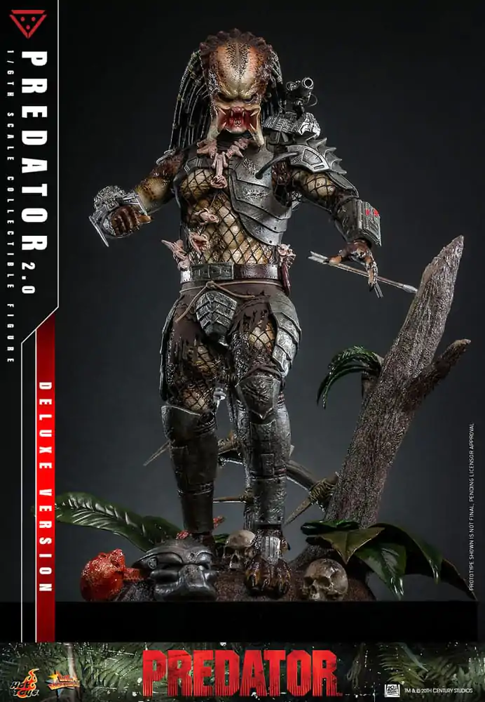 Predator Movie Masterpiece Akční figurka 1/6 Predator (2.0) Deluxe verze 34 cm fotografii produktu