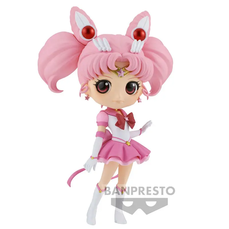 Pretty Guardian Sailor Moon Cosmos the Movie Eternal Sailor Chibi Moon ver.A Q posket figurka 13 cm fotografii produktu