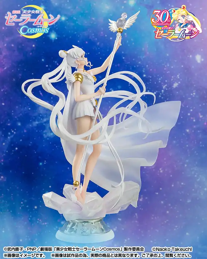 Pretty Guardian Sailor Moon Cosmos: The Movie FiguartsZERO Chouette PVC soška Temnota volá světlo a světlo přivolává temnotu 24 cm fotografii produktu