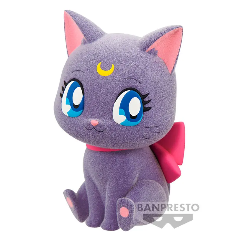 Pretty Guardian Sailor Moon Cosmos the Movie Luna Velká stuha Načechraná Puffy figurka 7cm fotografii produktu