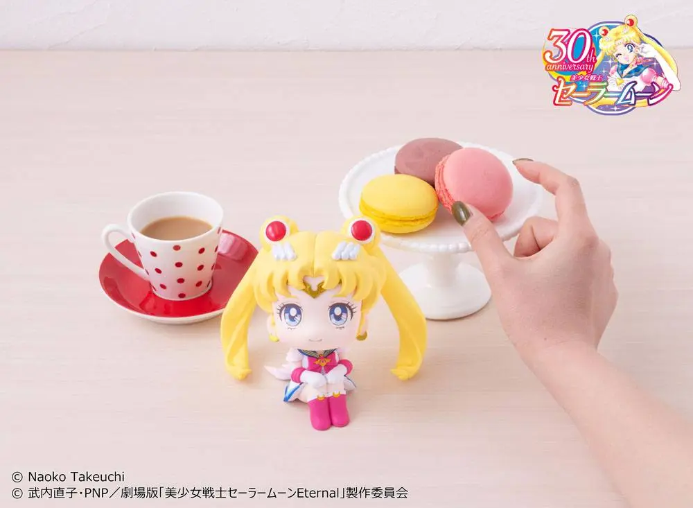 Pretty Guardian Sailor Moon Look Up PVC Soška Super Sailor Moon 11 cm fotografii produktu