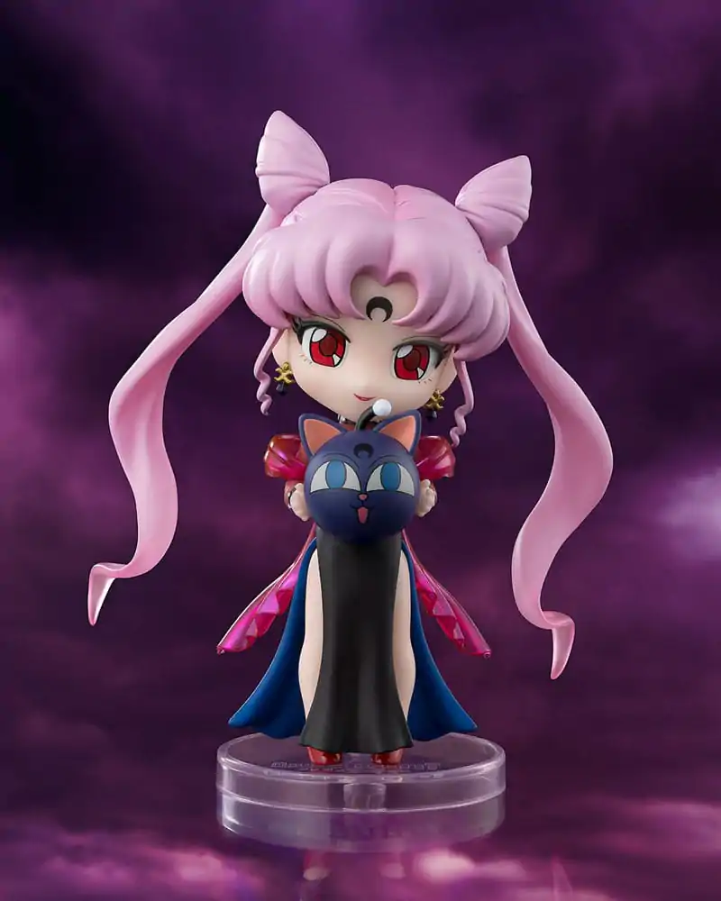 Pretty Guardian Sailor Moon R Figuarts mini Akční figurka Black Lady 9 cm fotografii produktu