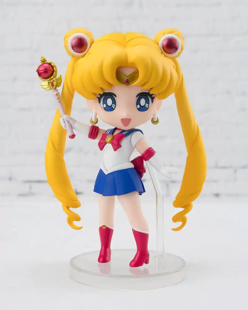Pretty Guardian Sailor Moon R Figuarts mini akční figurka Sailor Moon Crystal Star Compact Edition 9 cm fotografii produktu
