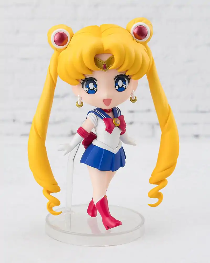 Pretty Guardian Sailor Moon R Figuarts mini akční figurka Sailor Moon Crystal Star Compact Edition 9 cm fotografii produktu