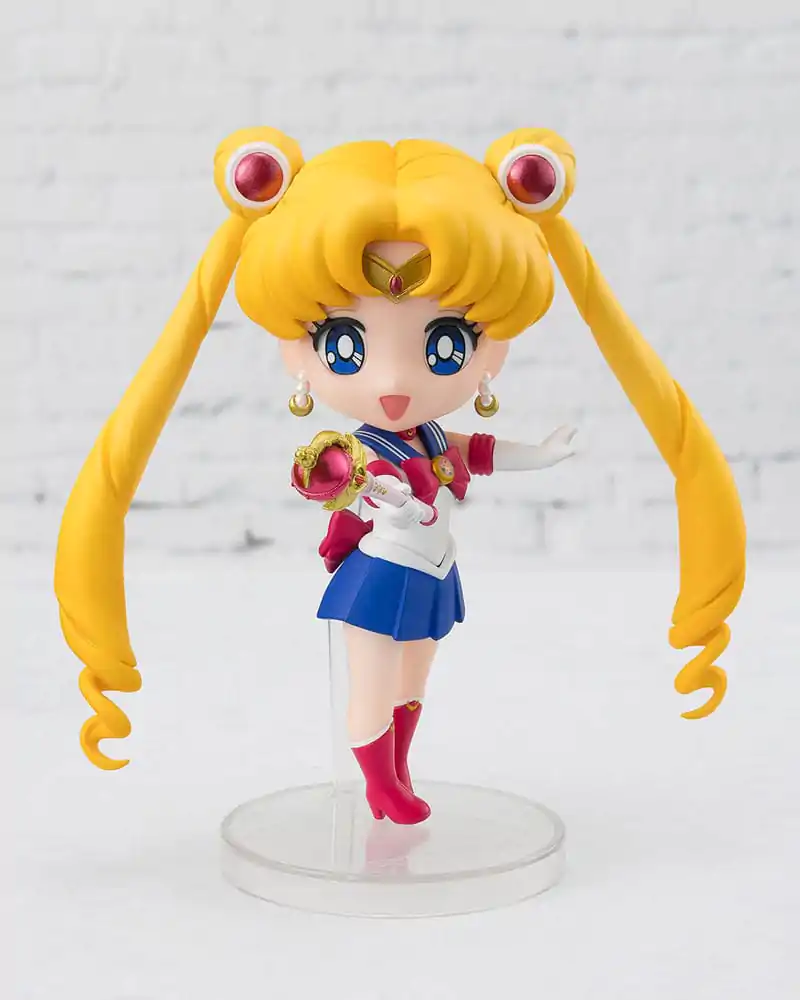 Pretty Guardian Sailor Moon R Figuarts mini akční figurka Sailor Moon Crystal Star Compact Edition 9 cm fotografii produktu