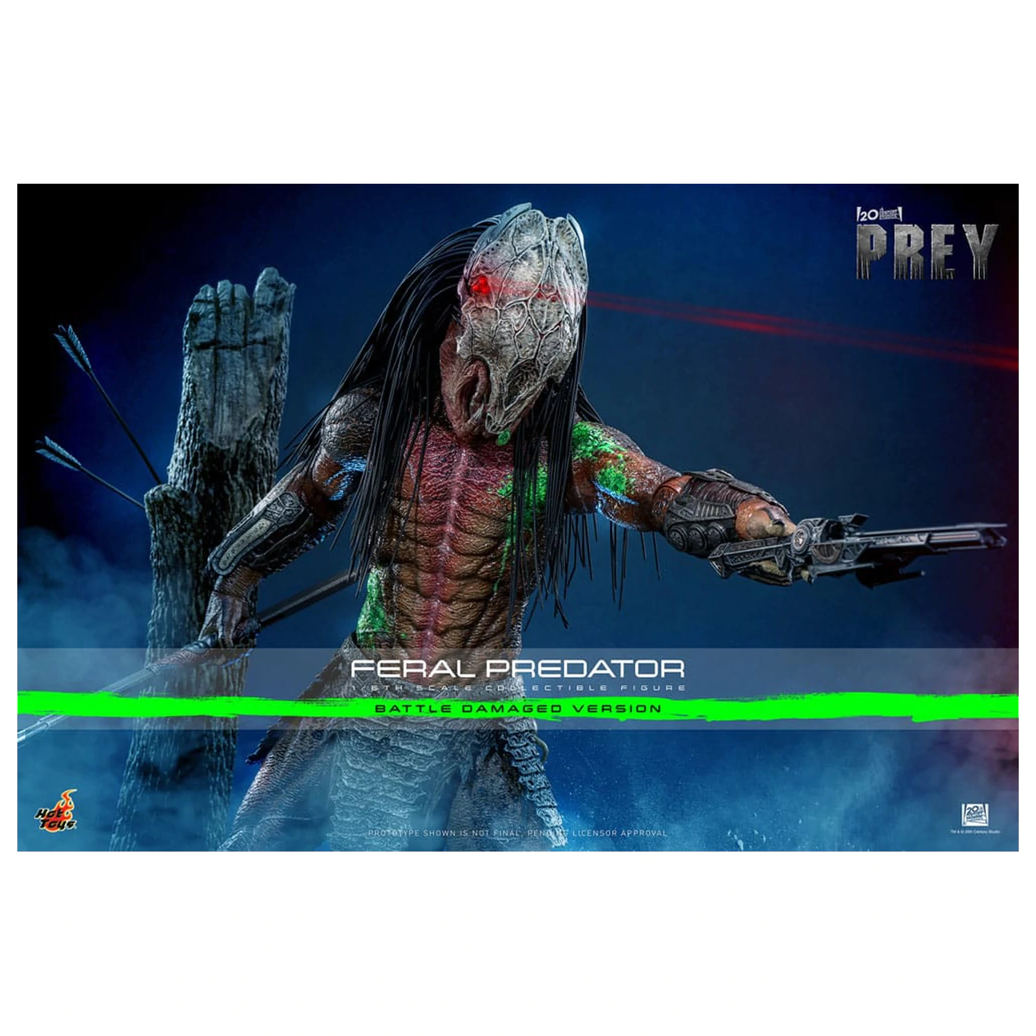 Prey akční figurka 1/6 Feral Predator (Battle Damaged Version) 37 cm fotografii produktu