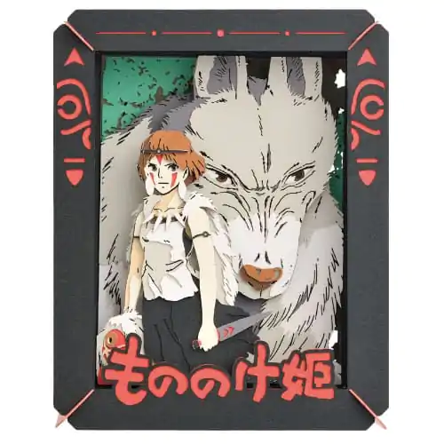 Princess Mononoke papírová stavebnice Paper Theater San fotografii produktu