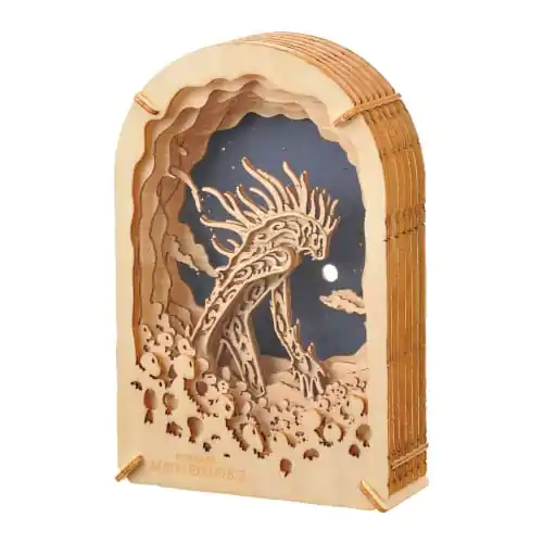 Princess Mononoke Paper Model Kit Papírové divadlo Wood Style Night Walker fotografii produktu