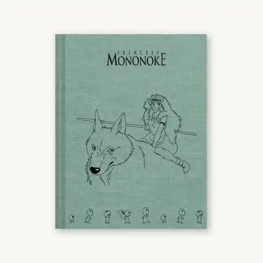 Princess Mononoke Sketchbook San - Skicák fotografii produktu