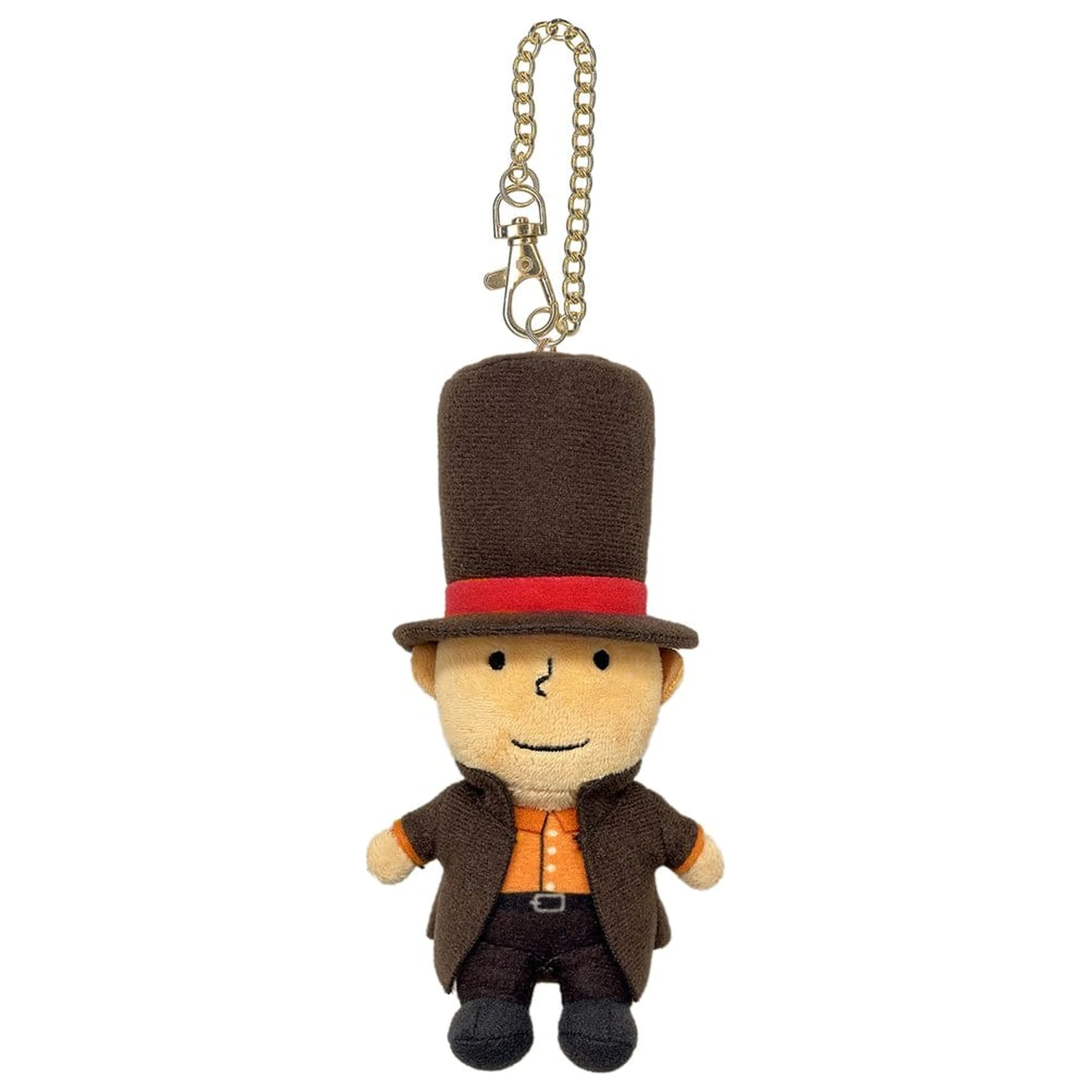 Professor Layton and the New World of Steam plyšový přívěsek na klíče kov 16 cm fotografii produktu