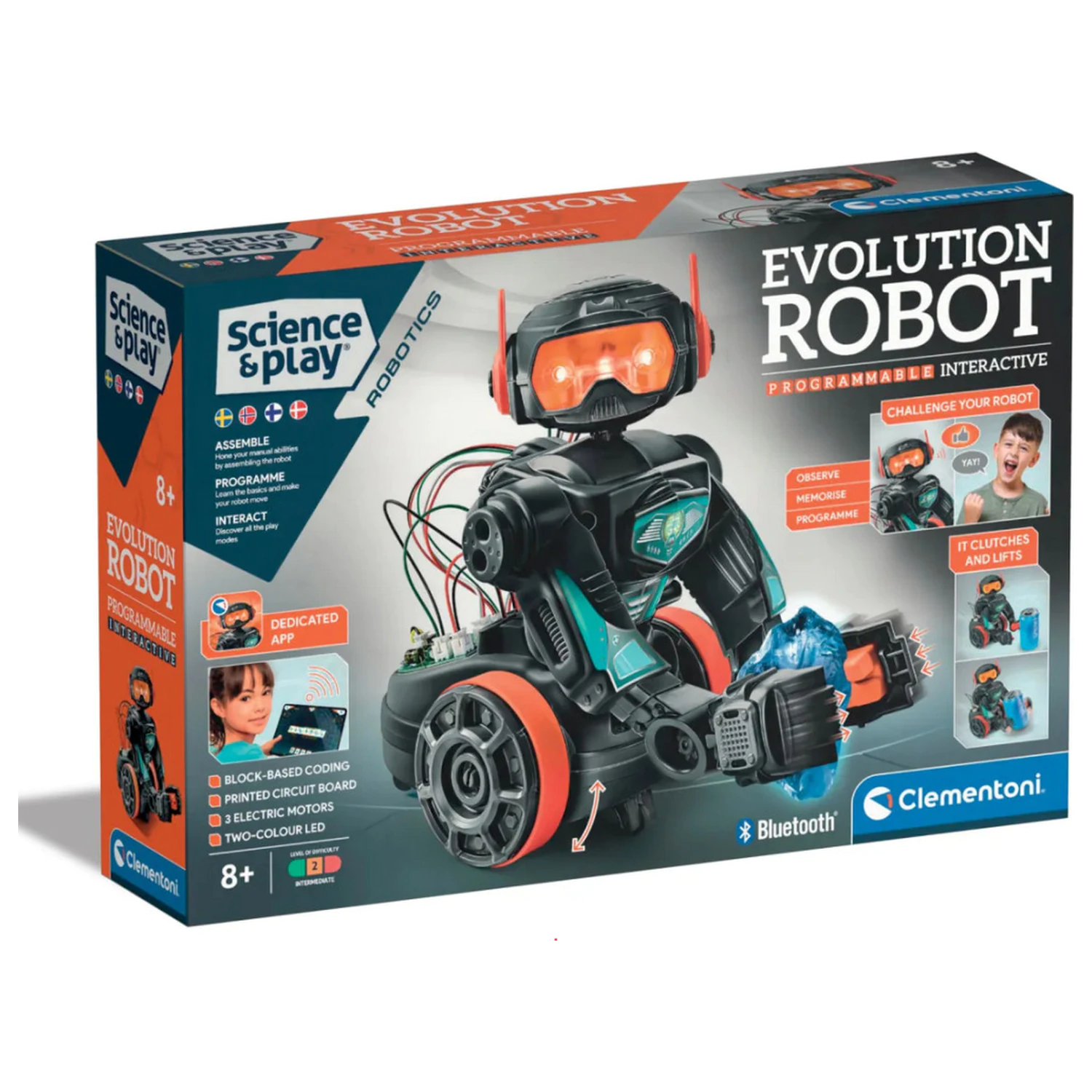 Programovatelný robot hračka Evolution robotická stavebnice fotografii produktu