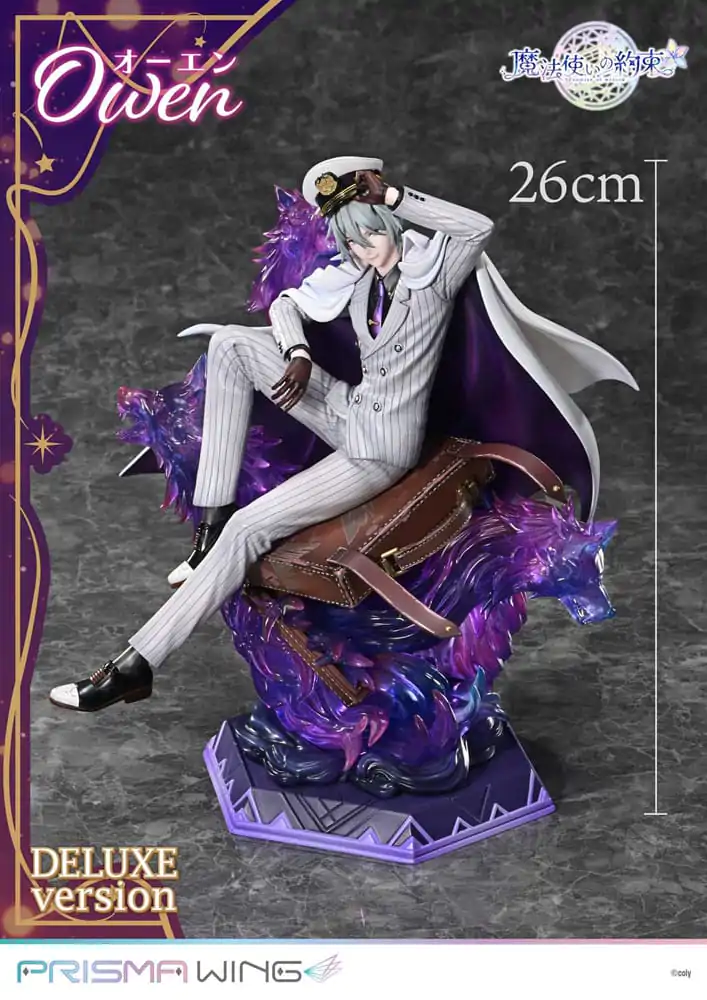 Promise of Wizard Prisma Wing PVC Socha 1/7 Owen Deluxe Version 26 cm fotografii produktu