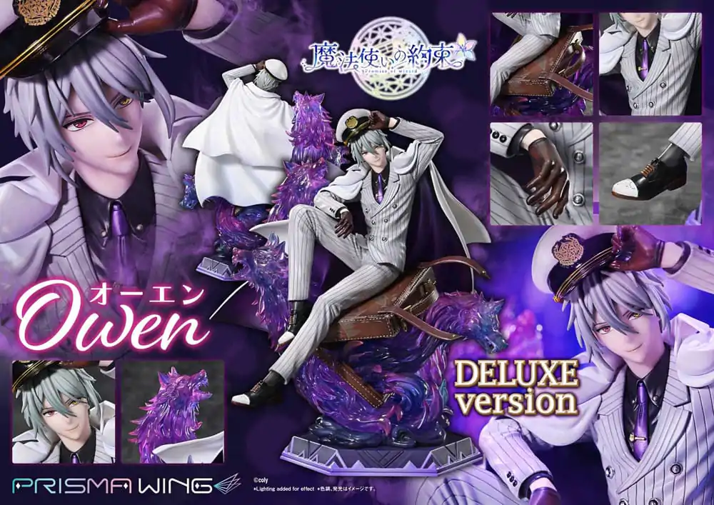 Promise of Wizard Prisma Wing PVC Socha 1/7 Owen Deluxe Version 26 cm fotografii produktu