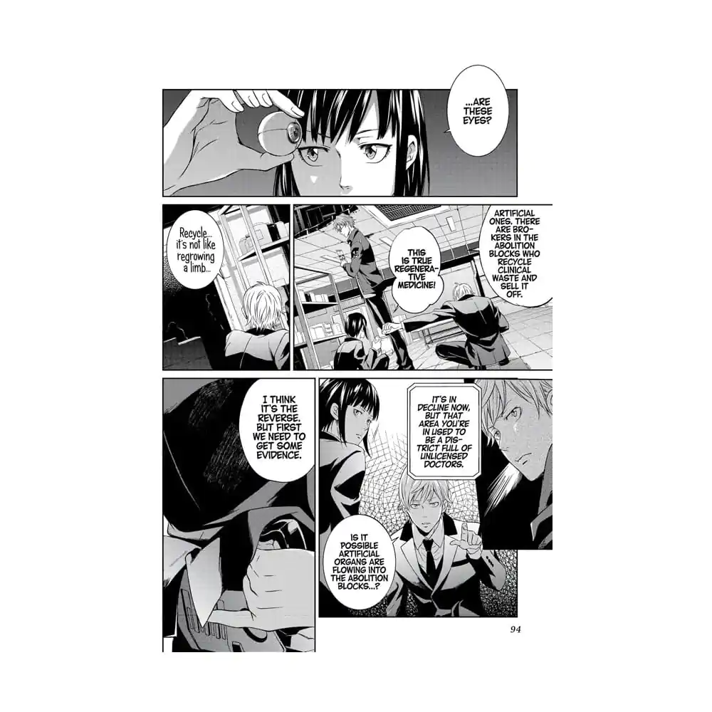 Psycho-Pass: Inspector Shinya Kogami Manga Svazek 2 fotografii produktu