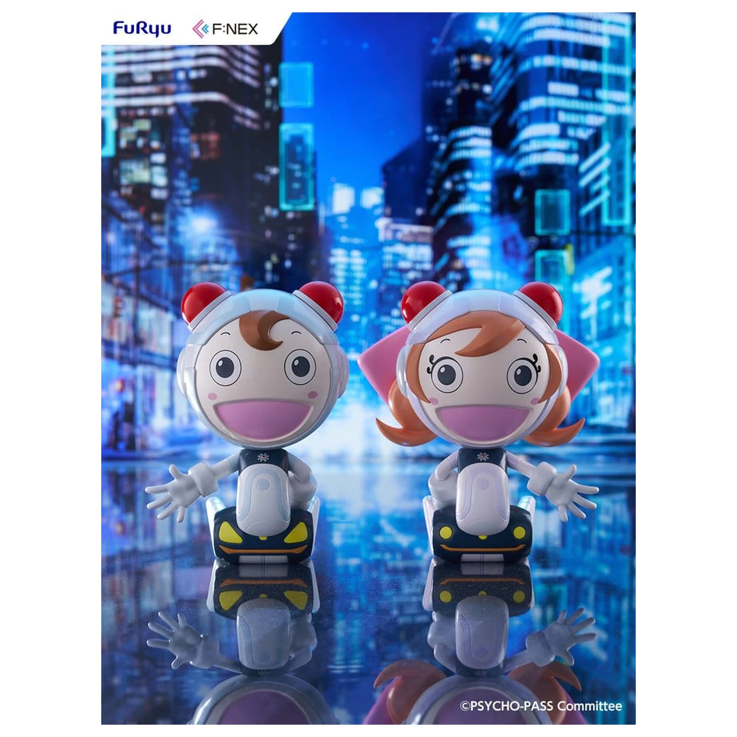 Psycho-Pass: Providence F:NEX PVC Figurky 2-balení Komissa Taro & Komissa Hanako 15 cm fotografii produktu