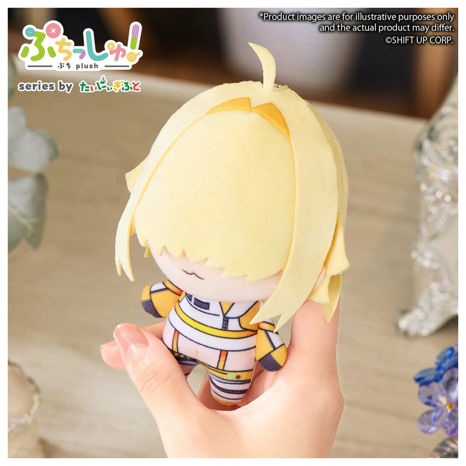 Puchish! Goddess of Victory: NIKKE plyšová figurka Vol. 4 Elegg 12 cm fotografii produktu