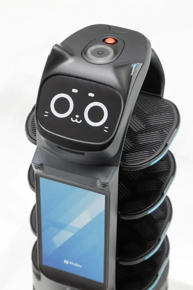 Pudu Robotics plastová stavebnice Bellabot Black Ver. 11 cm fotografii produktu