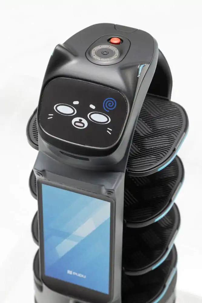 Pudu Robotics plastová stavebnice Bellabot Black Ver. 11 cm fotografii produktu
