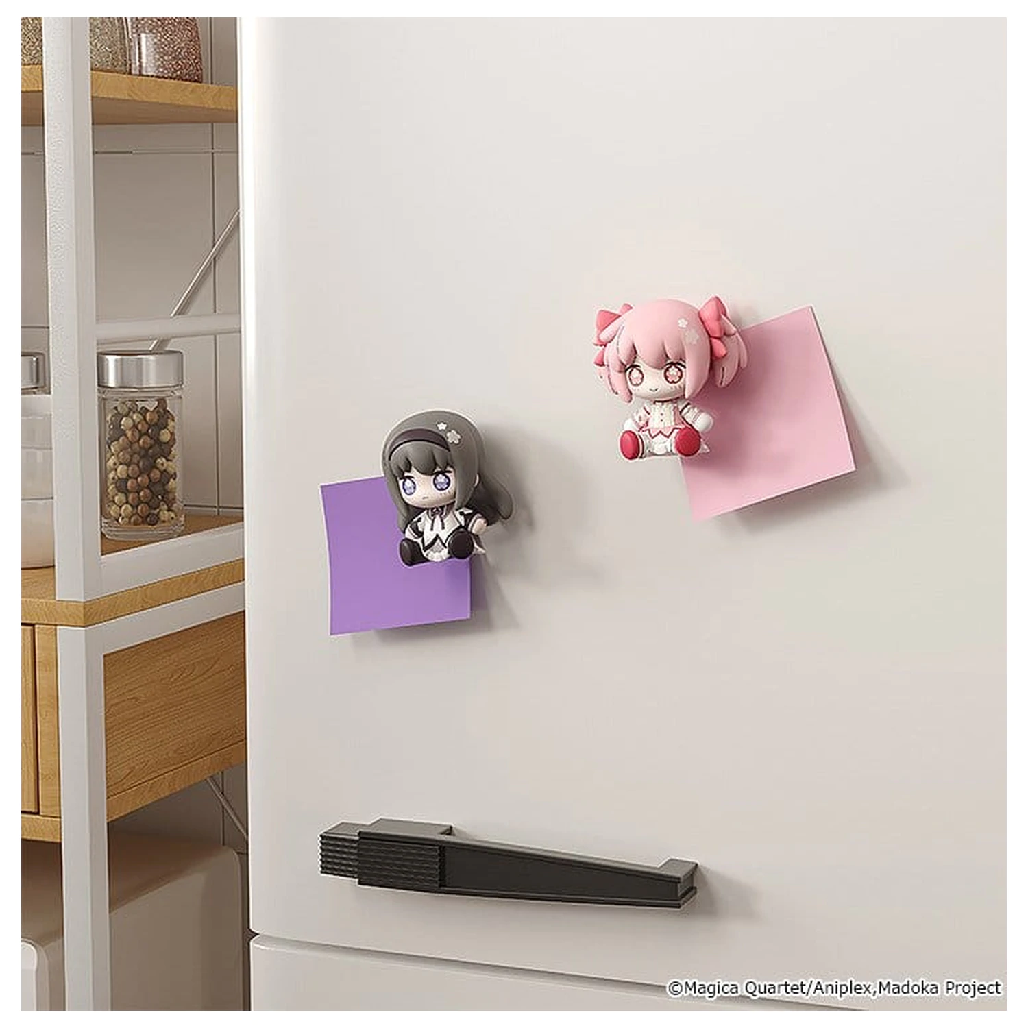 Puella Magi Madoka Magica Huggy Good Smile Mini figurka Homura Akemi 7 cm fotografii produktu
