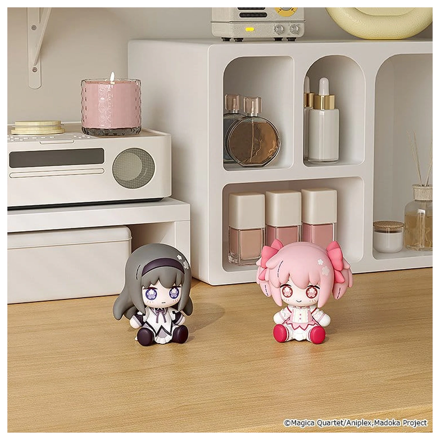 Puella Magi Madoka Magica Huggy Good Smile Mini figurka Homura Akemi 7 cm fotografii produktu