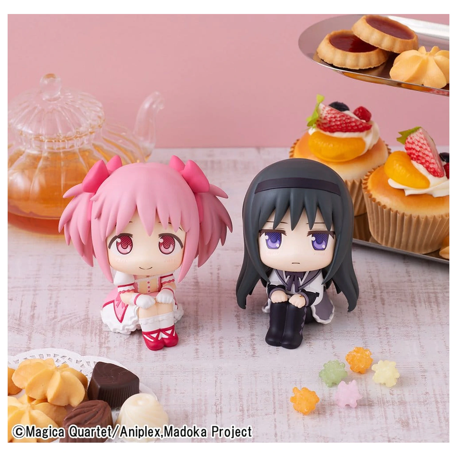 Puella Magi Madoka Magica Look Up PVC figurky balení 2 kusů Madoka Kaname & Homura Akemi 11 cm (s dárkem) fotografii produktu