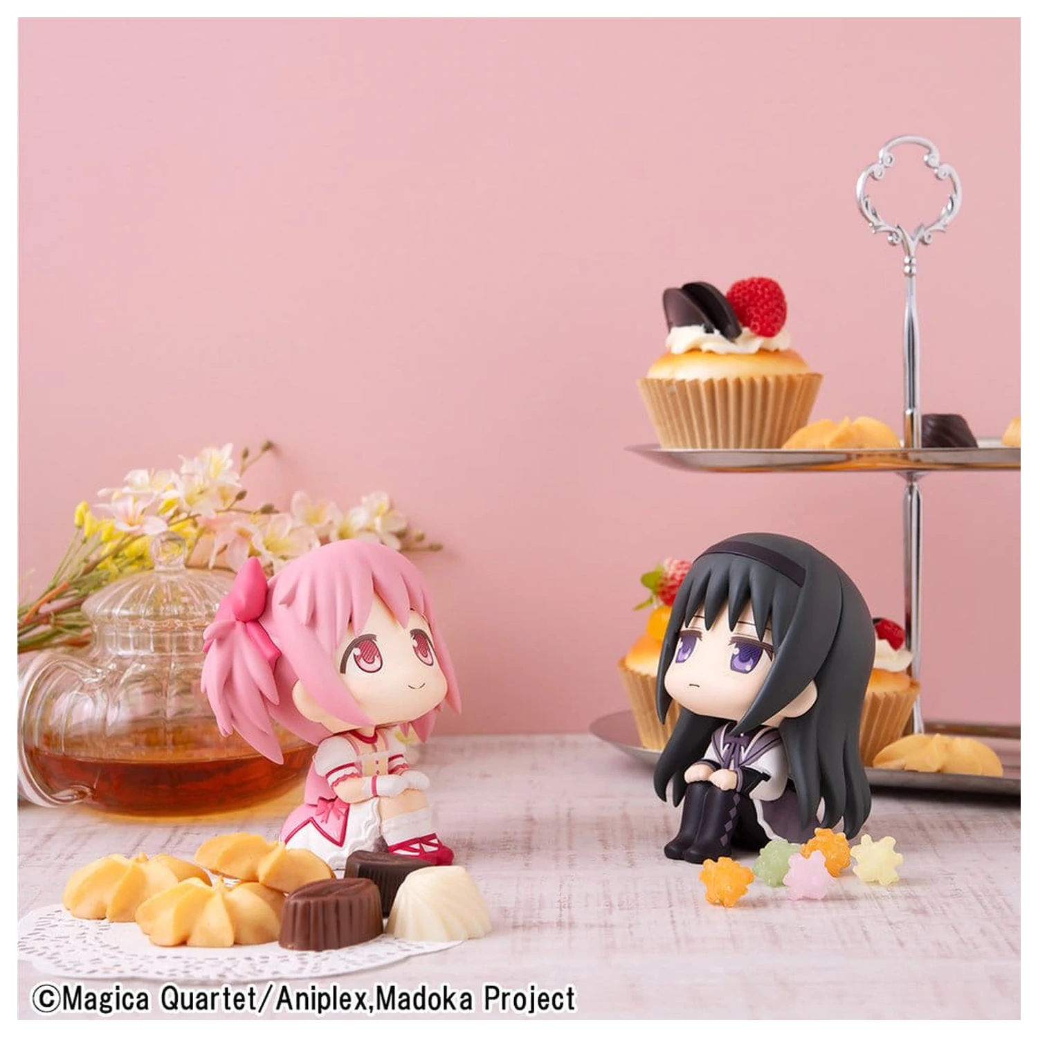 Puella Magi Madoka Magica Look Up PVC figurky balení 2 kusů Madoka Kaname & Homura Akemi 11 cm (s dárkem) fotografii produktu