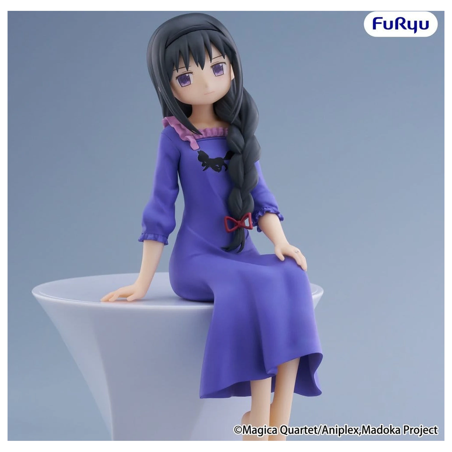 Puella Magi Madoka Magica PVC figurka zarážka na nudle -Homura Akemi- 15 cm fotografii produktu
