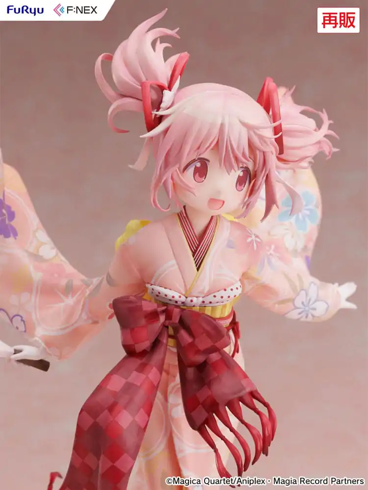 Puella Magi Madoka Magica Side Story Magia Record PVC soška 1/7 Madoka Kaname Kimono Ver. 22 cm fotografii produktu