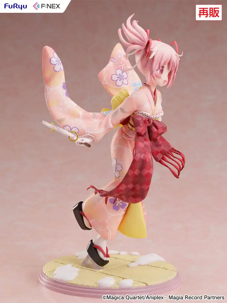 Puella Magi Madoka Magica Side Story Magia Record PVC soška 1/7 Madoka Kaname Kimono Ver. 22 cm fotografii produktu