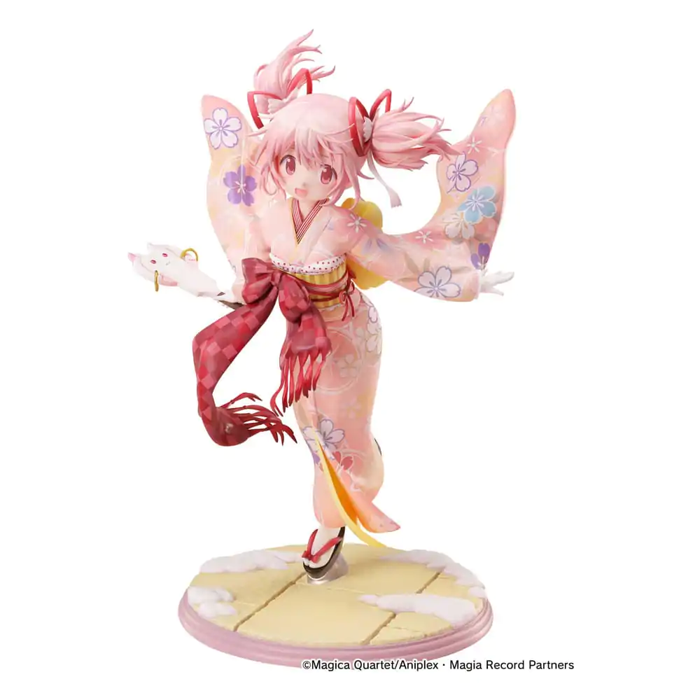 Puella Magi Madoka Magica Side Story Magia Record PVC soška 1/7 Madoka Kaname Kimono Ver. 22 cm fotografii produktu